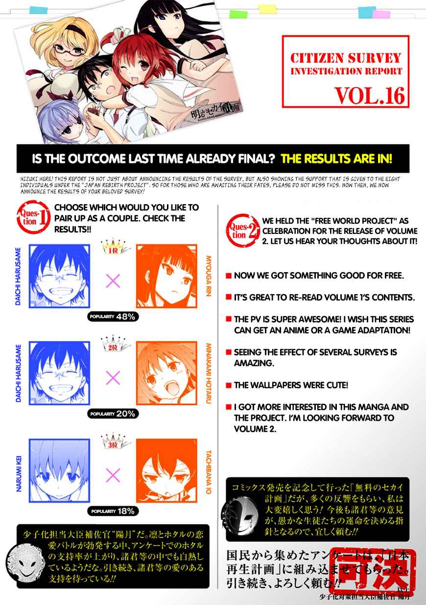 Page 2 Chapter 17 Akarui Sekai Keikaku