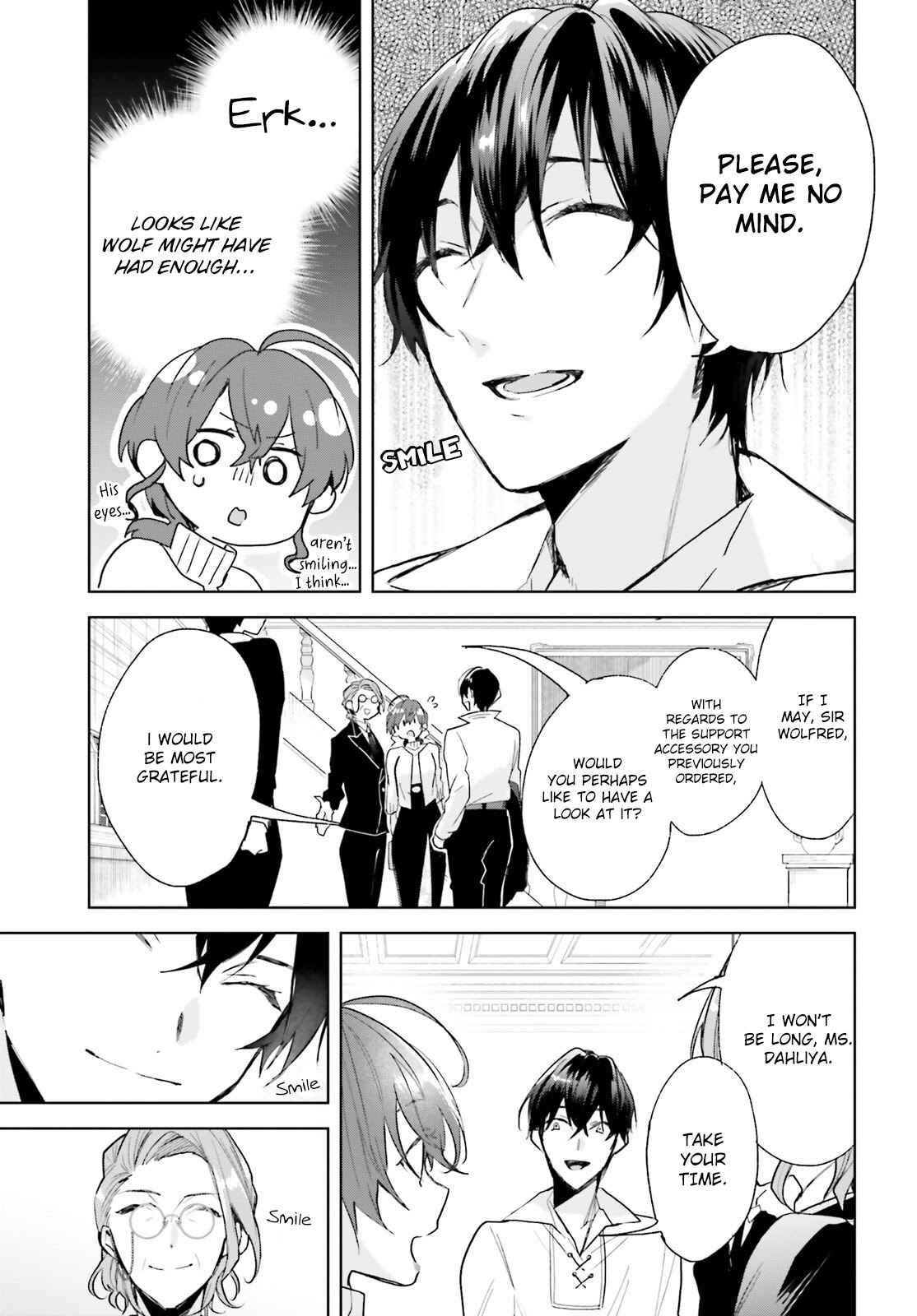 Page 11 Chapter 8 Madougushi Dahliya wa Utsumukanai: Kyou Kara Jiyuu na Shokunin Life