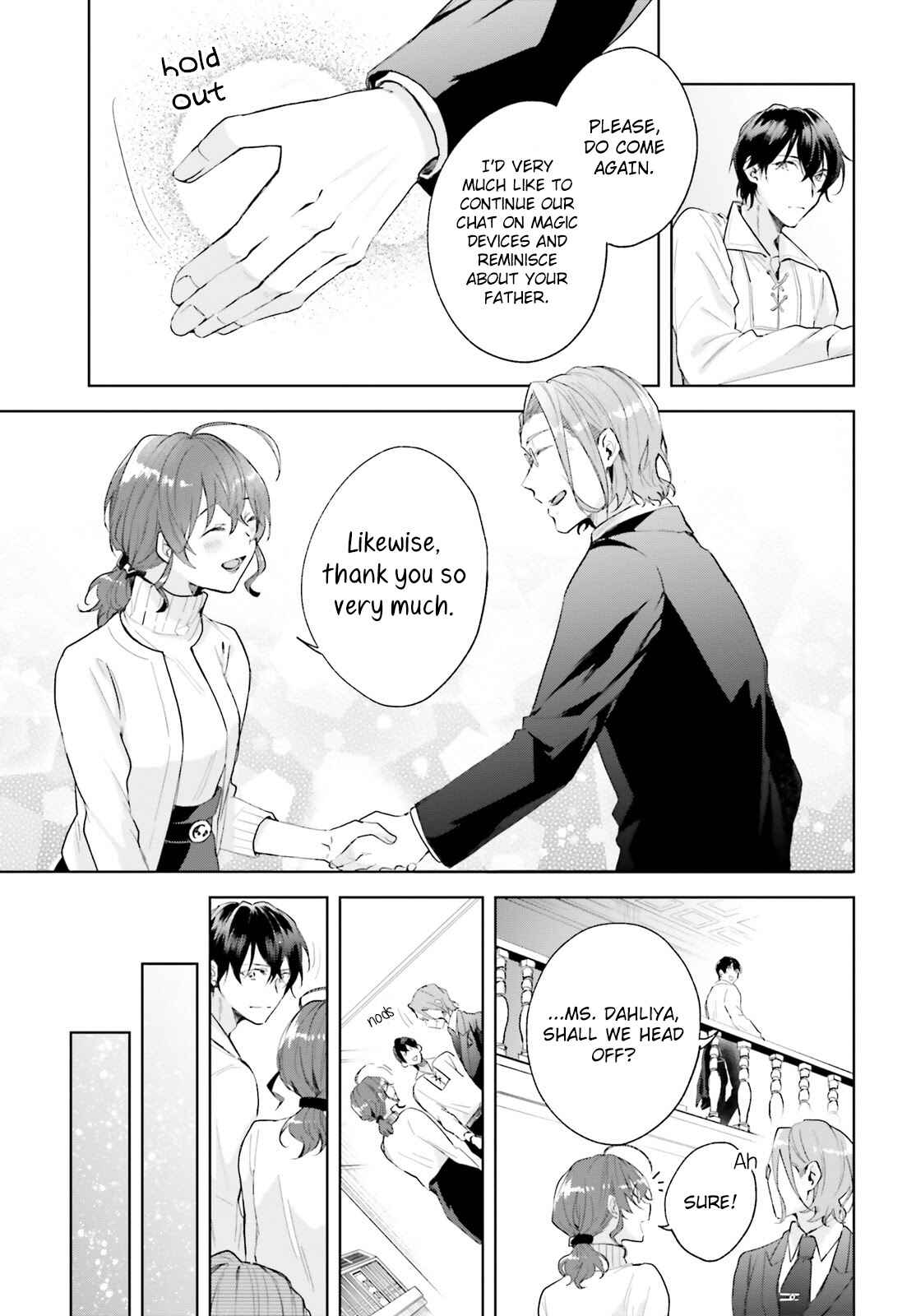 Page 21 Chapter 8 Madougushi Dahliya wa Utsumukanai: Kyou Kara Jiyuu na Shokunin Life