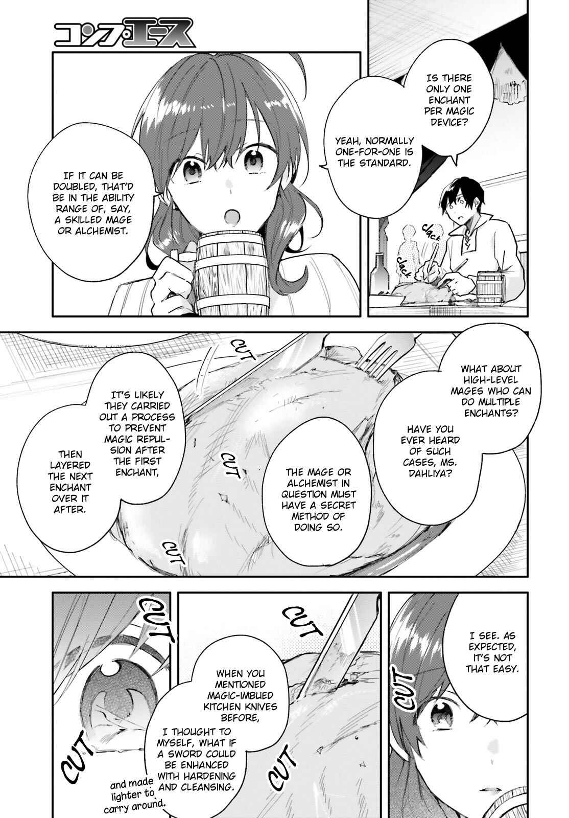 Page 13 Chapter 6 Madougushi Dahliya wa Utsumukanai: Kyou Kara Jiyuu na Shokunin Life