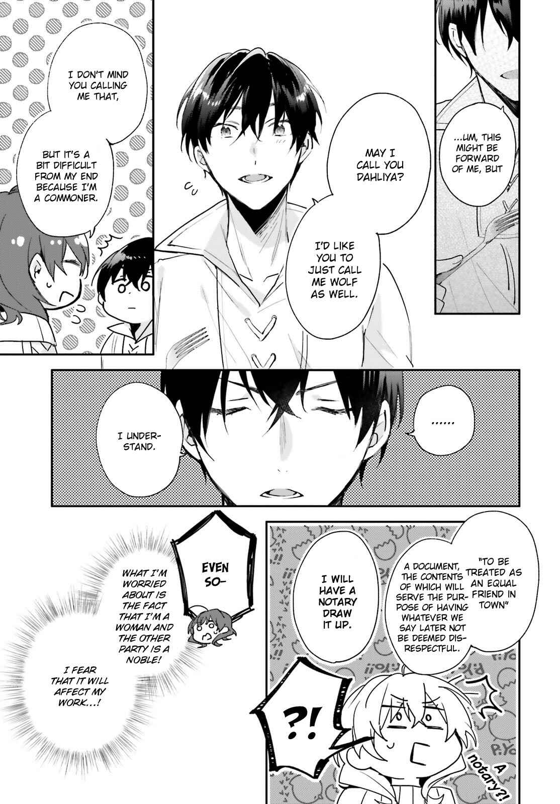 Page 17 Chapter 6 Madougushi Dahliya wa Utsumukanai: Kyou Kara Jiyuu na Shokunin Life