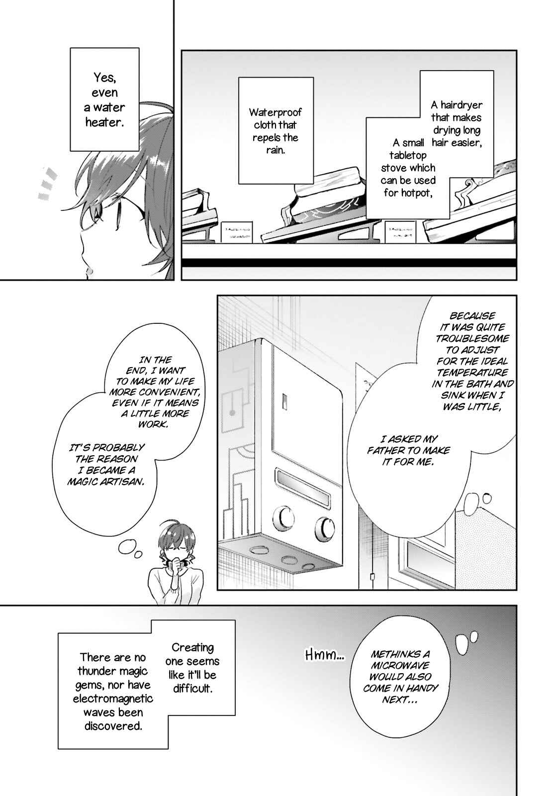 Page 17 Chapter 7 Madougushi Dahliya wa Utsumukanai: Kyou Kara Jiyuu na Shokunin Life