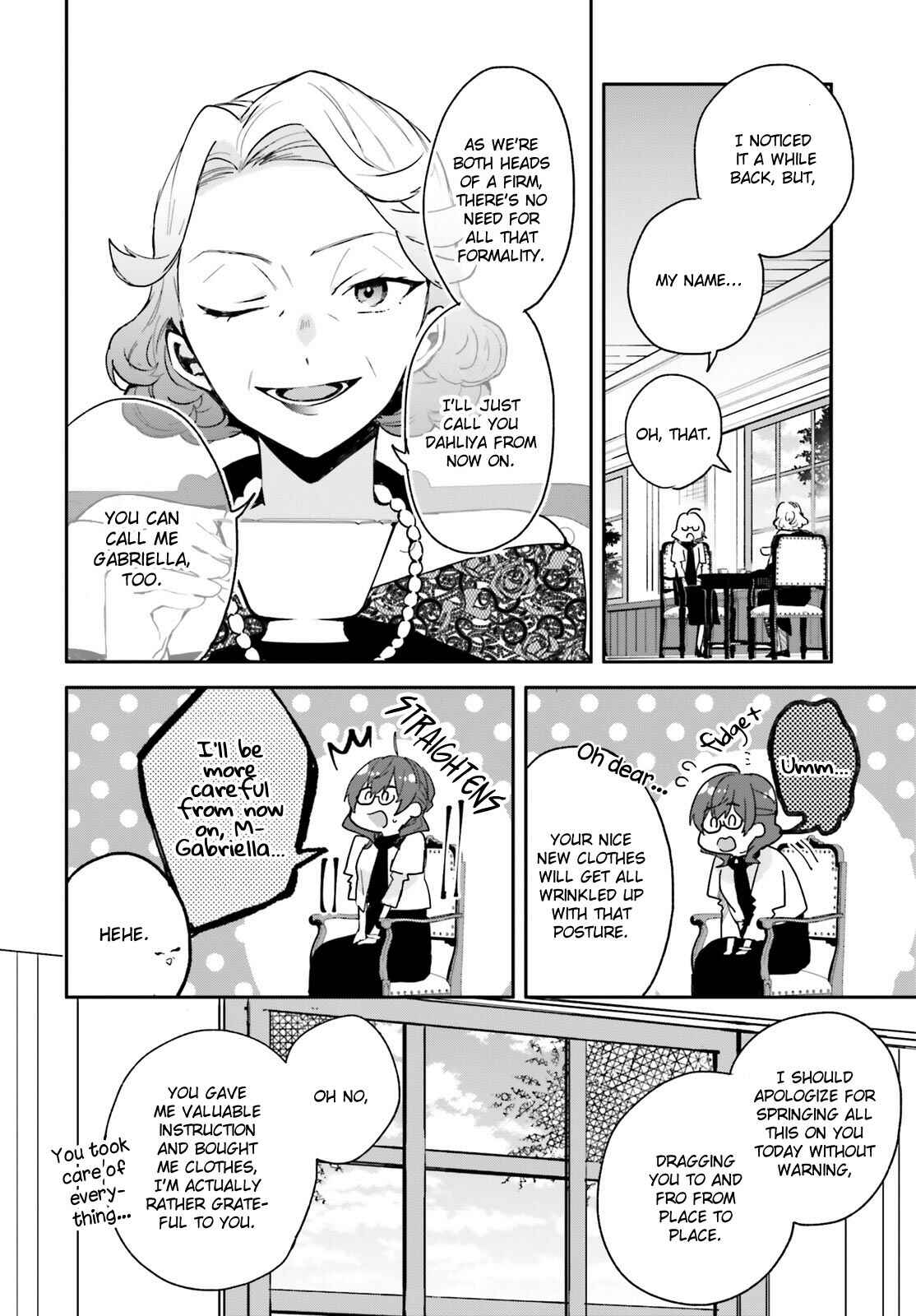 Page 25 Chapter 4 Madougushi Dahliya wa Utsumukanai: Kyou Kara Jiyuu na Shokunin Life