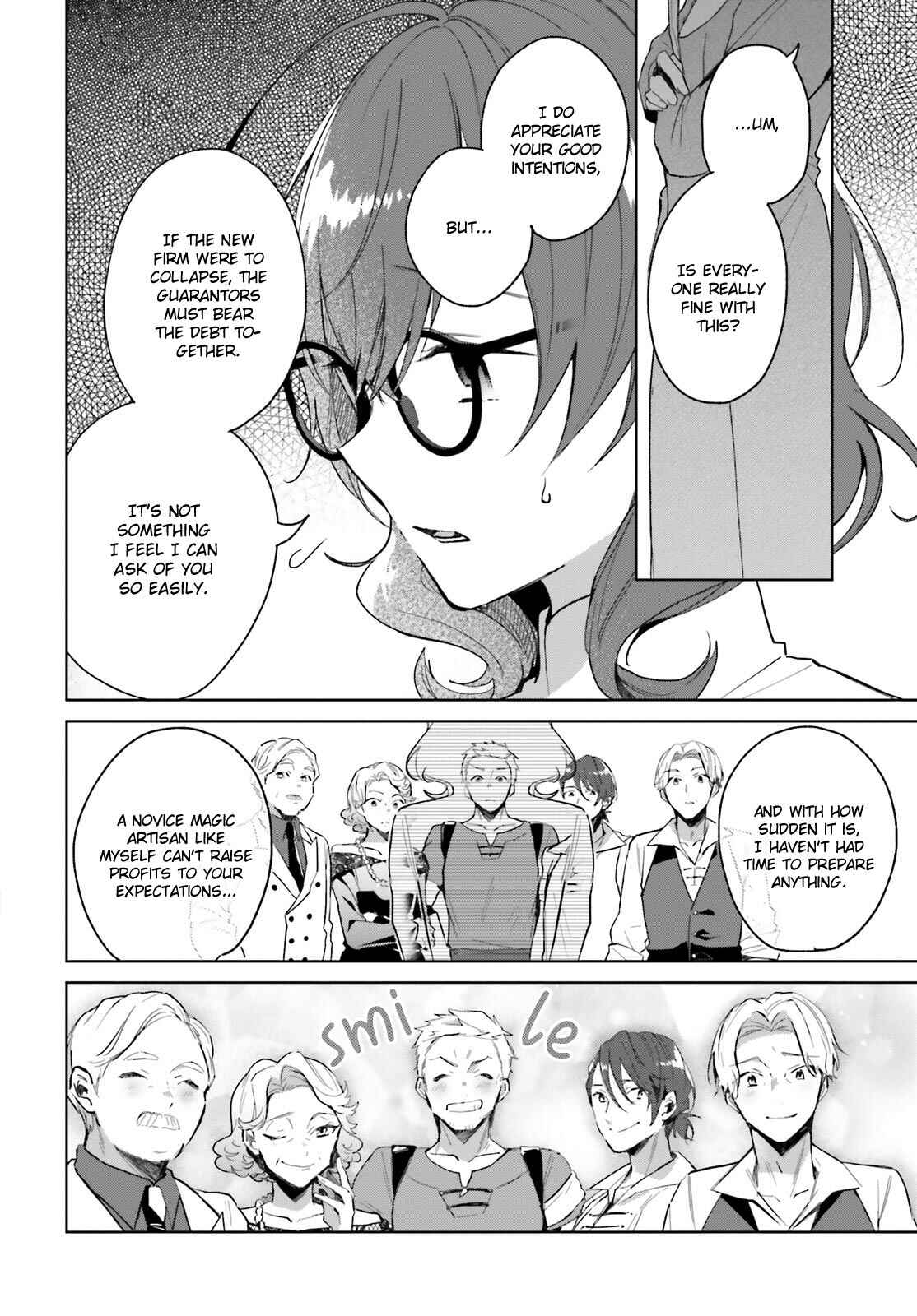 Page 9 Chapter 4 Madougushi Dahliya wa Utsumukanai: Kyou Kara Jiyuu na Shokunin Life