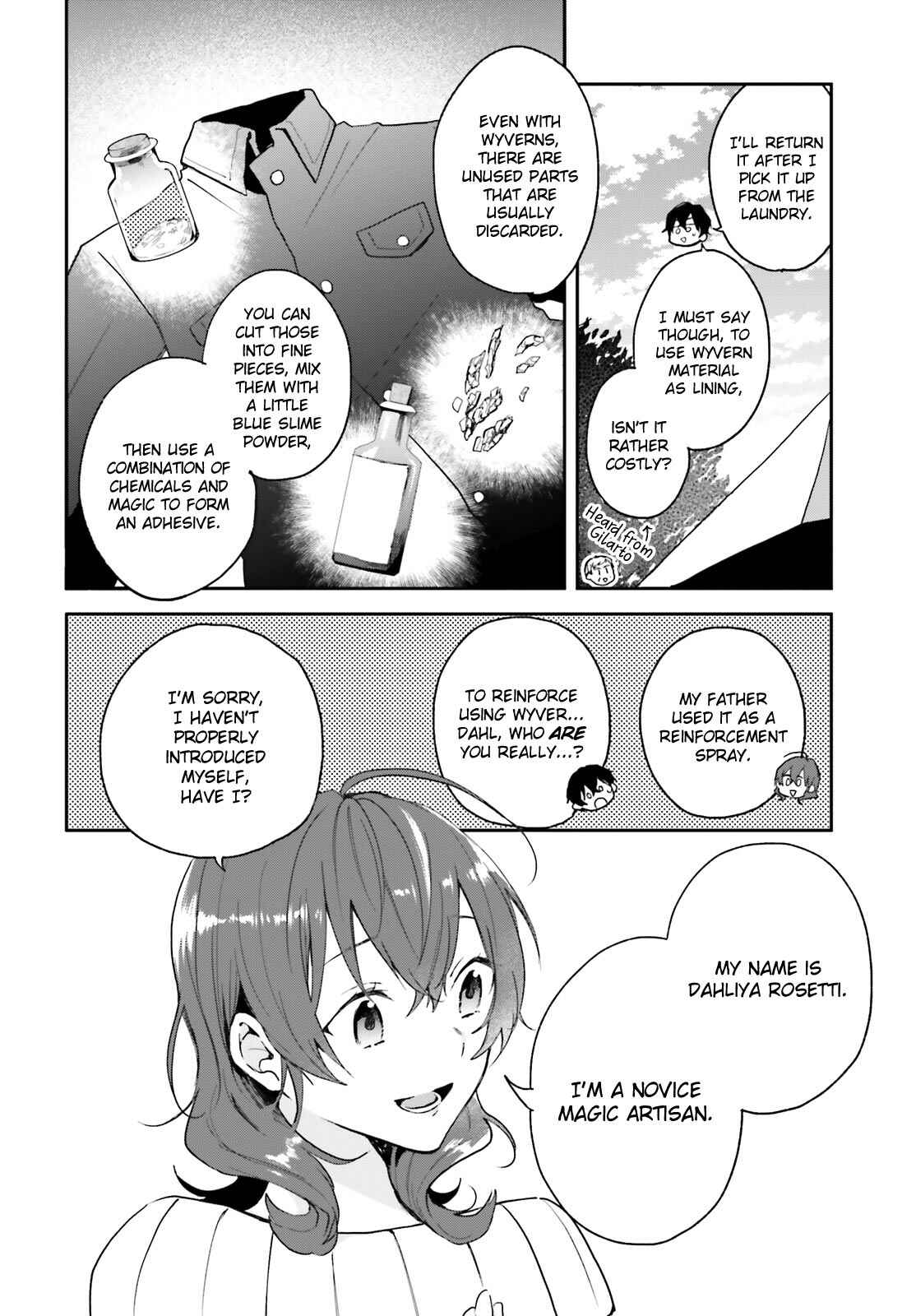 Page 17 Chapter 5 Madougushi Dahliya wa Utsumukanai: Kyou Kara Jiyuu na Shokunin Life