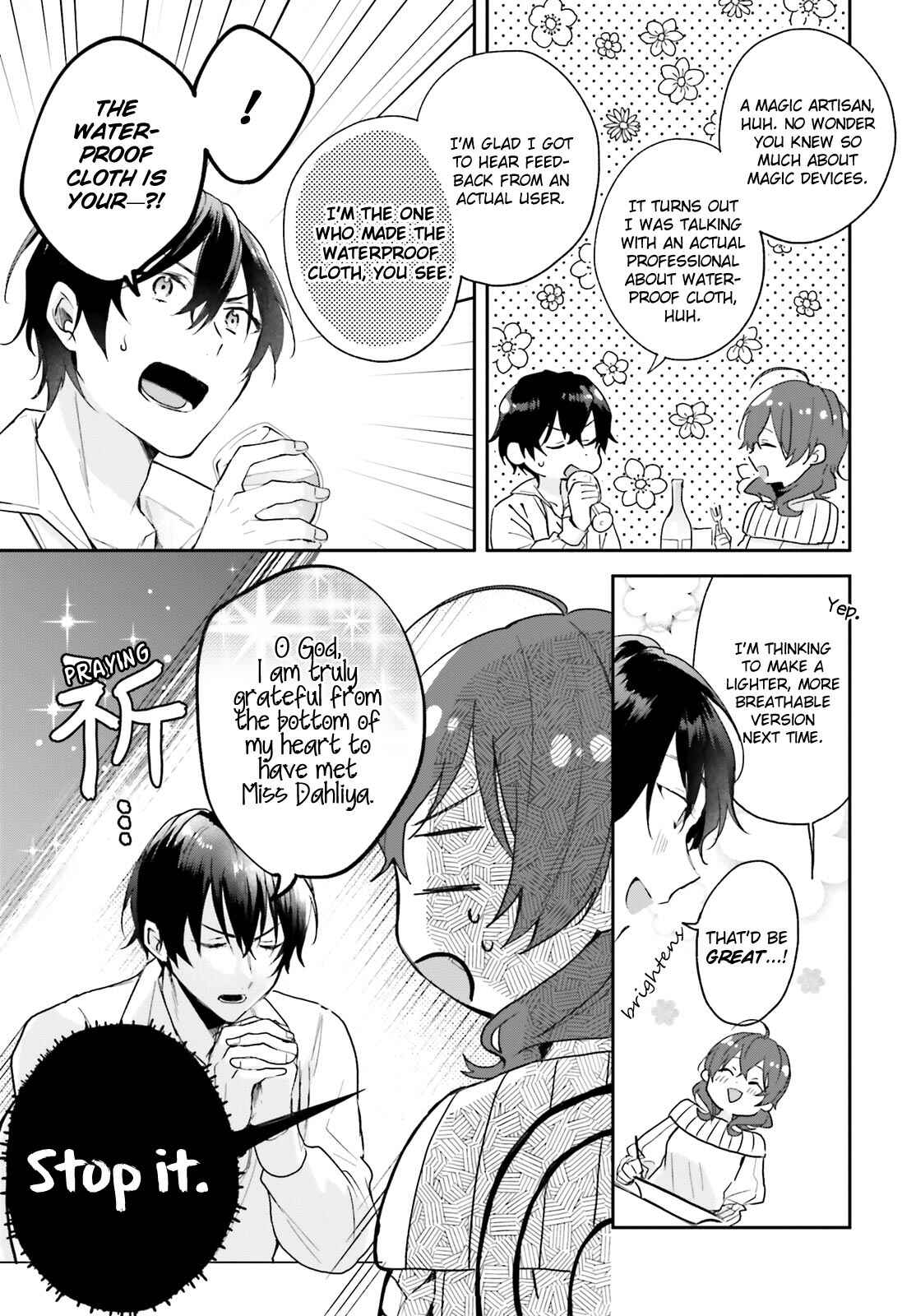 Page 18 Chapter 5 Madougushi Dahliya wa Utsumukanai: Kyou Kara Jiyuu na Shokunin Life