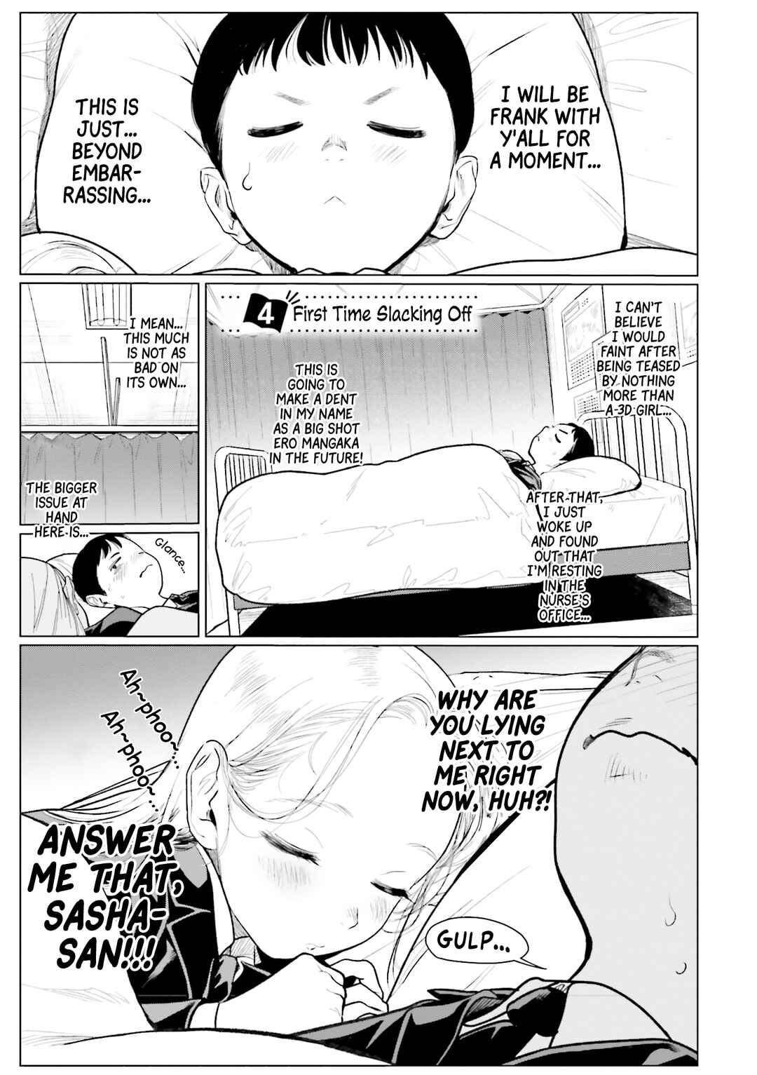 Page 1 Chapter 4 Sasha-chan to Classmate Otaku-kun