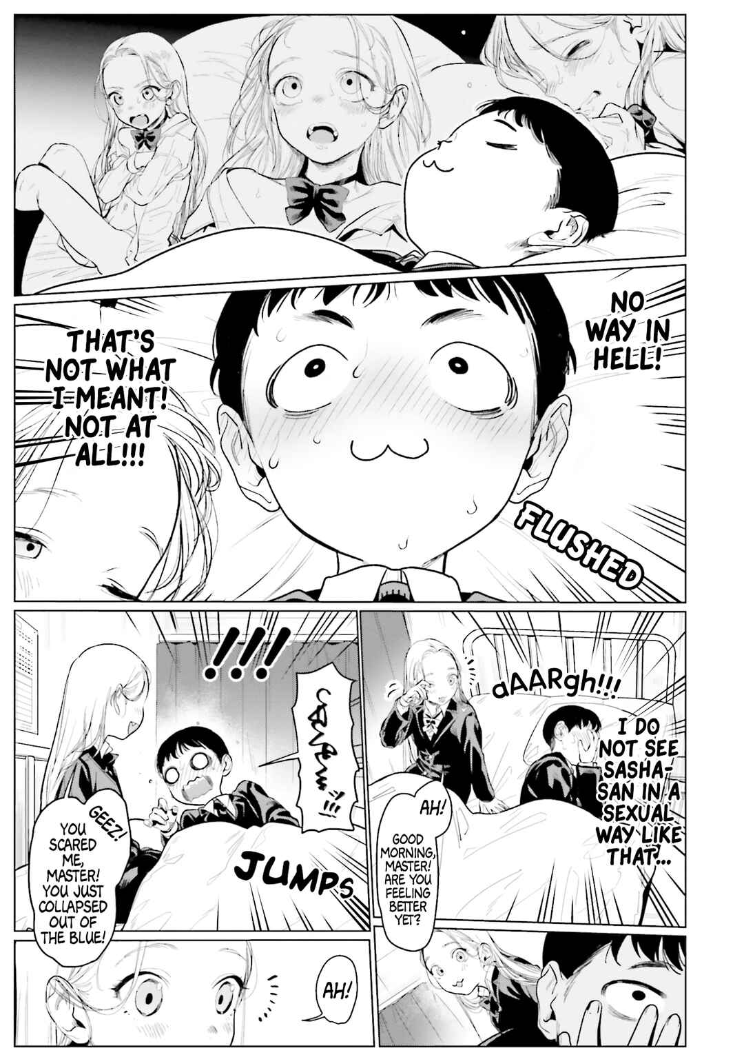Page 3 Chapter 4 Sasha-chan to Classmate Otaku-kun