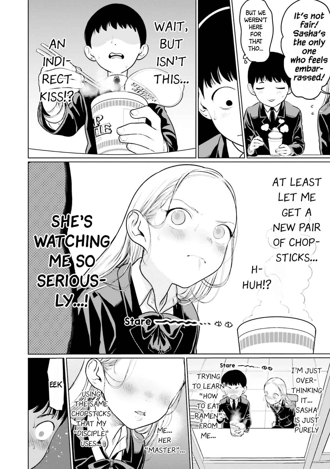 Page 8 Chapter 15 Sasha-chan to Classmate Otaku-kun
