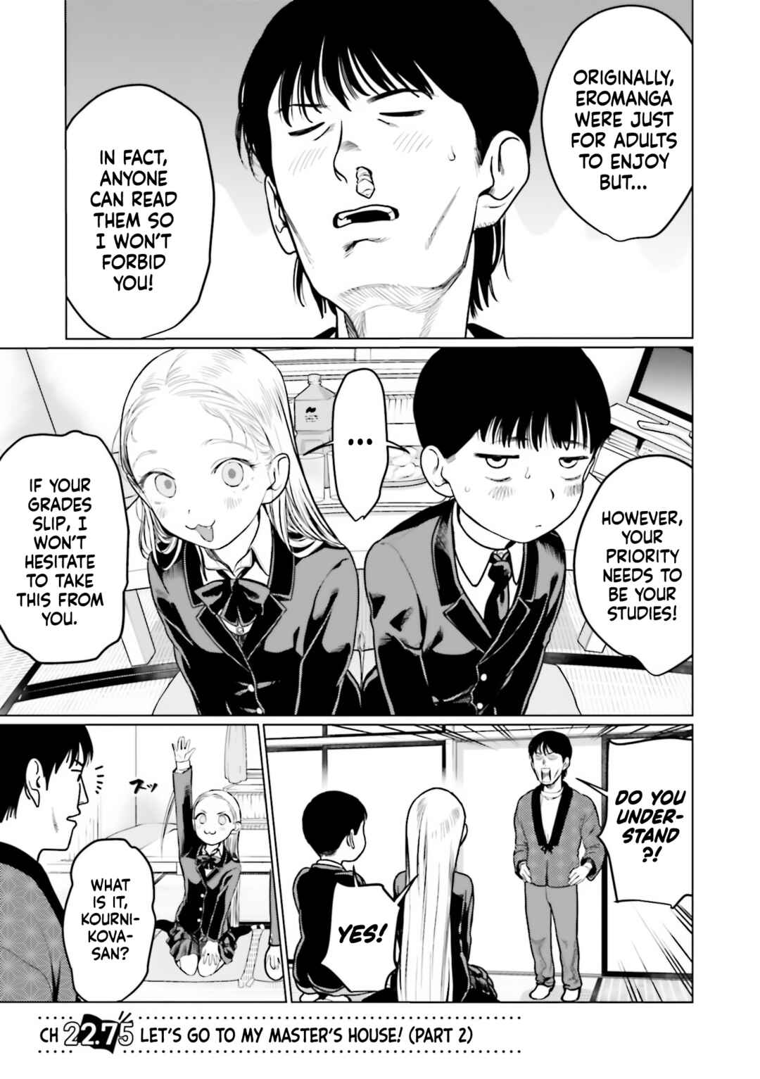Page 1 Chapter 22.75 Sasha-chan to Classmate Otaku-kun
