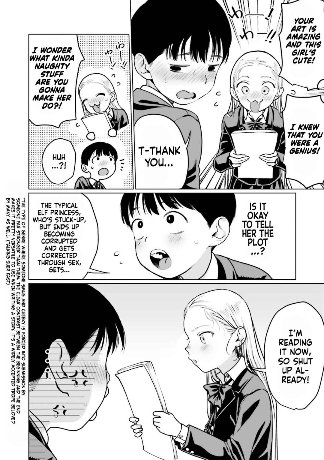 Page 6 Chapter 22.75 Sasha-chan to Classmate Otaku-kun