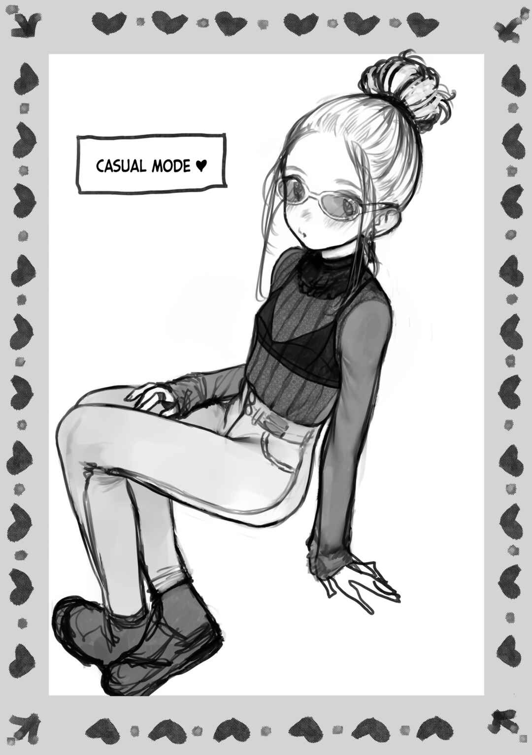 Page 22 Chapter 30 Sasha-chan to Classmate Otaku-kun