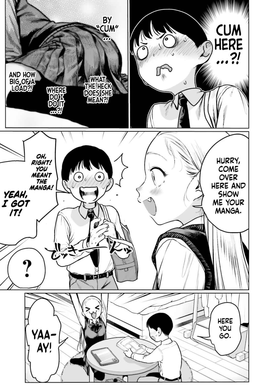 Page 7 Chapter 30 Sasha-chan to Classmate Otaku-kun