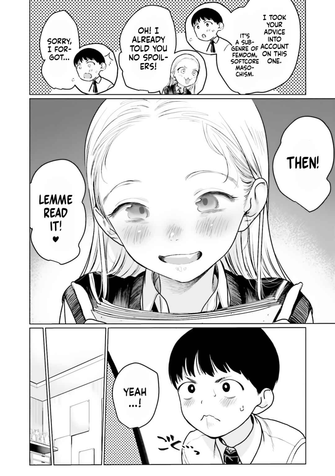 Page 8 Chapter 30 Sasha-chan to Classmate Otaku-kun