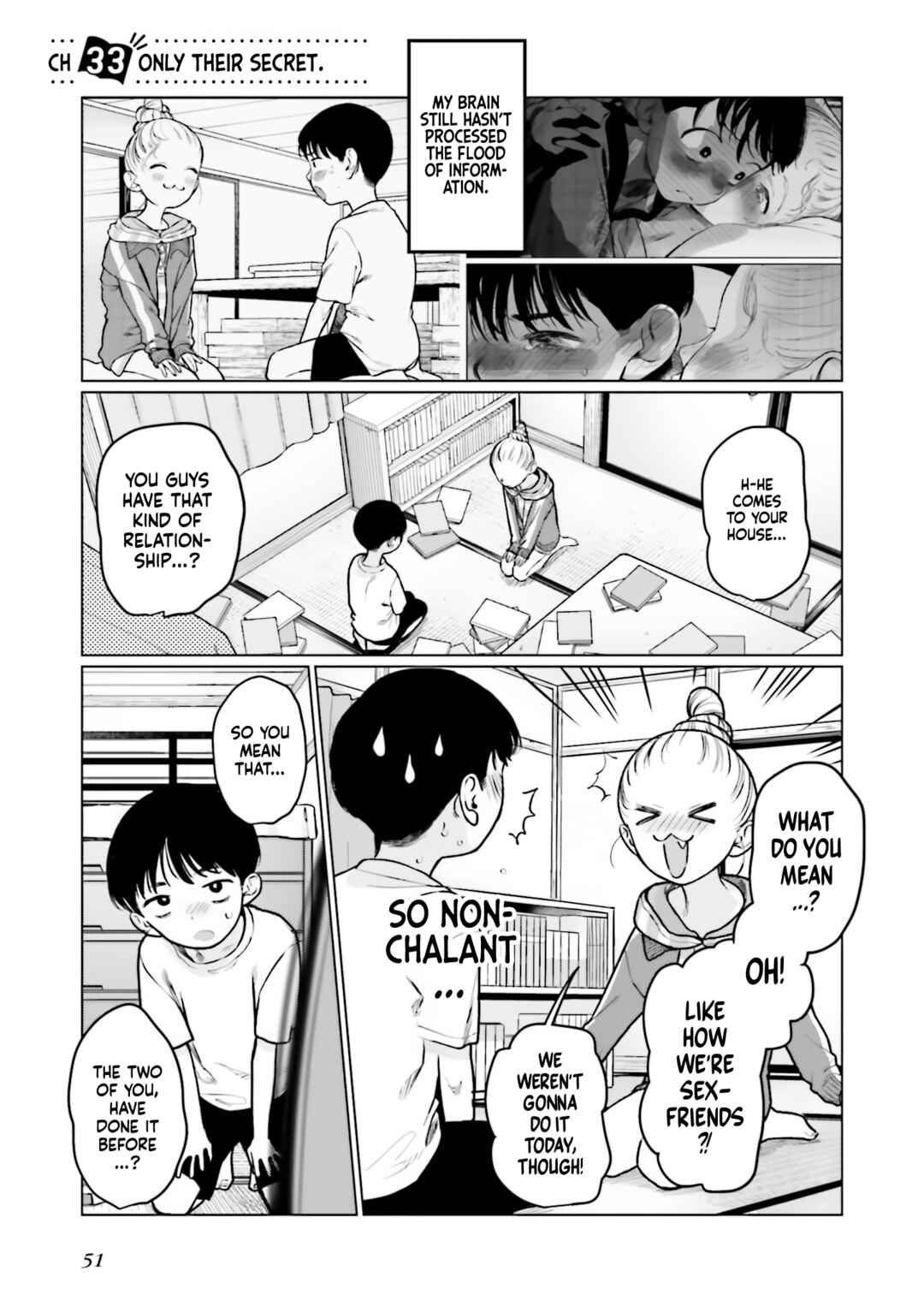 Page 1 Chapter 33 Sasha-chan to Classmate Otaku-kun