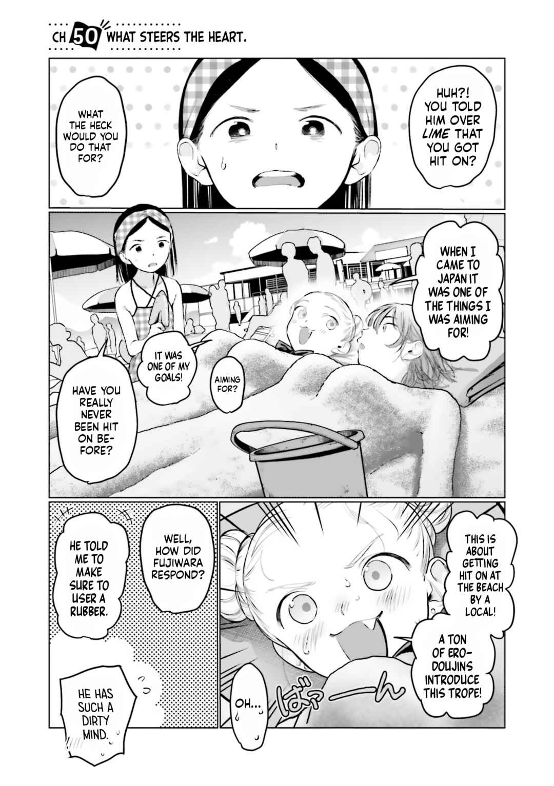 Page 1 Chapter 50 Sasha-chan to Classmate Otaku-kun