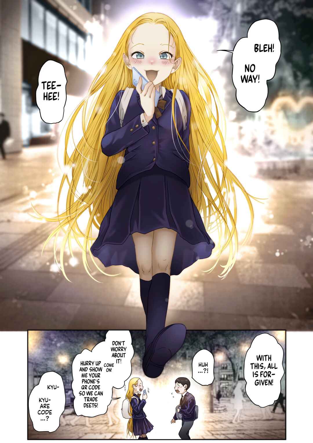 Page 8 Chapter 20 Sasha-chan to Classmate Otaku-kun