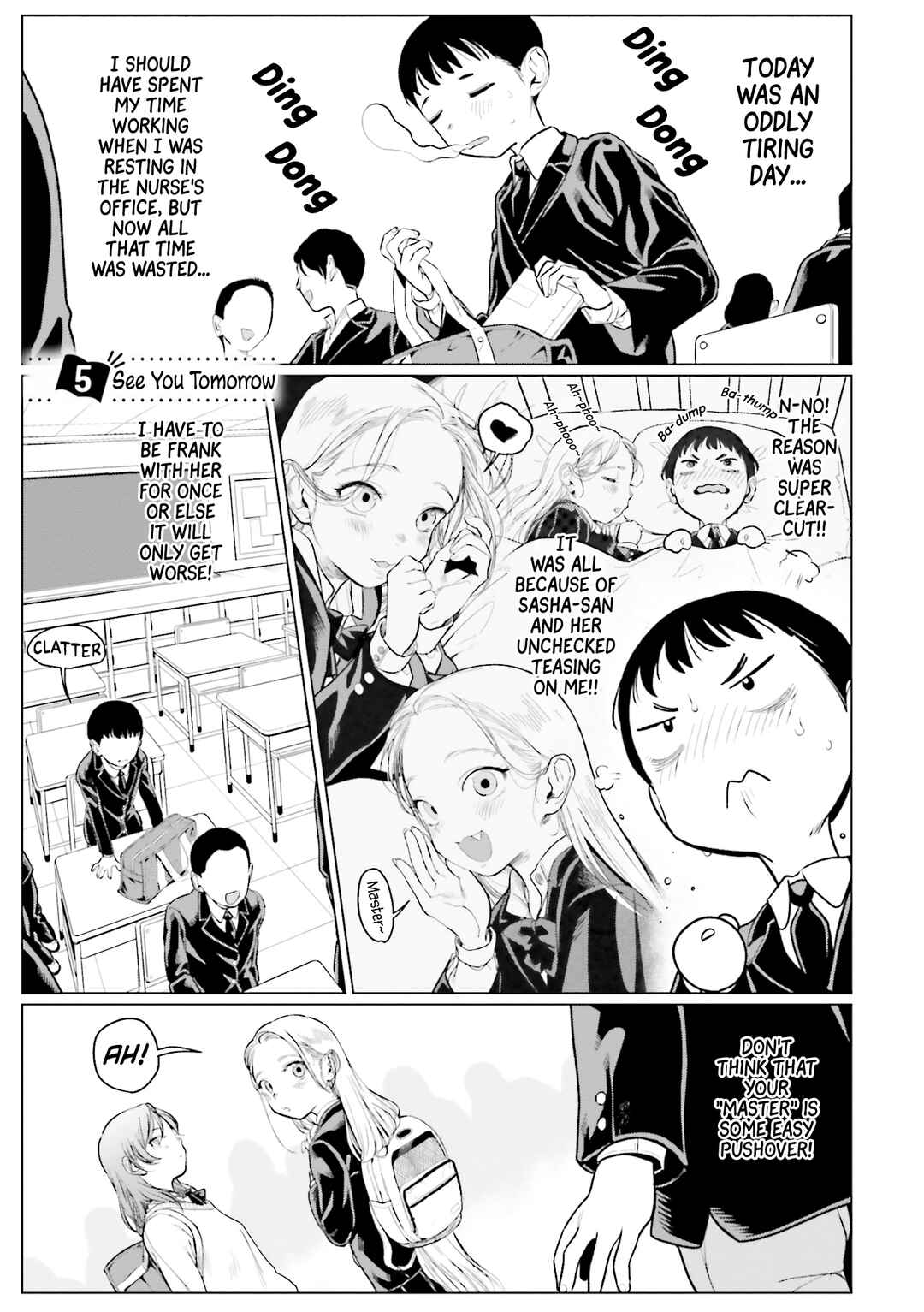 Page 1 Chapter 5 Sasha-chan to Classmate Otaku-kun