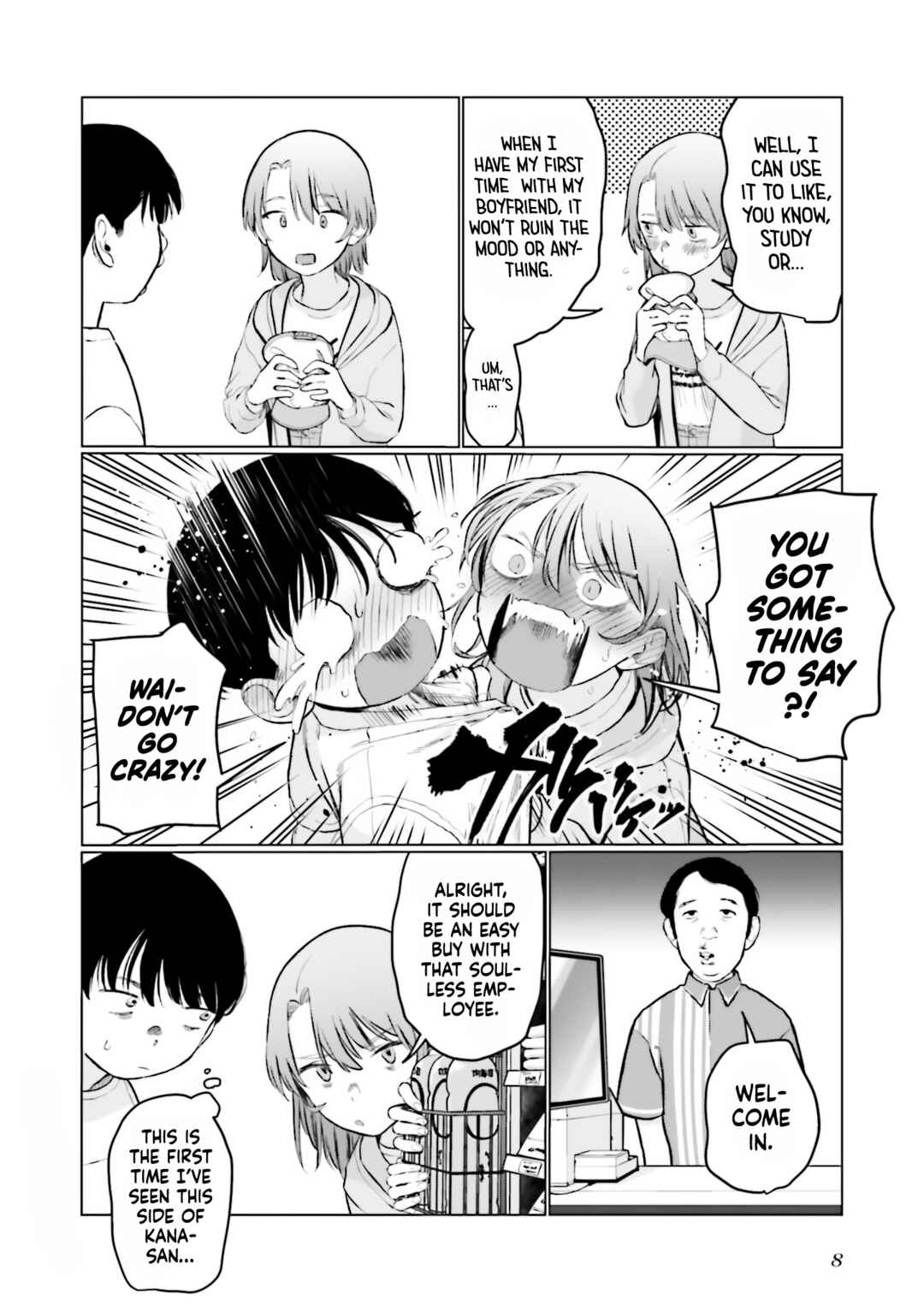 Page 6 Chapter 40 Sasha-chan to Classmate Otaku-kun