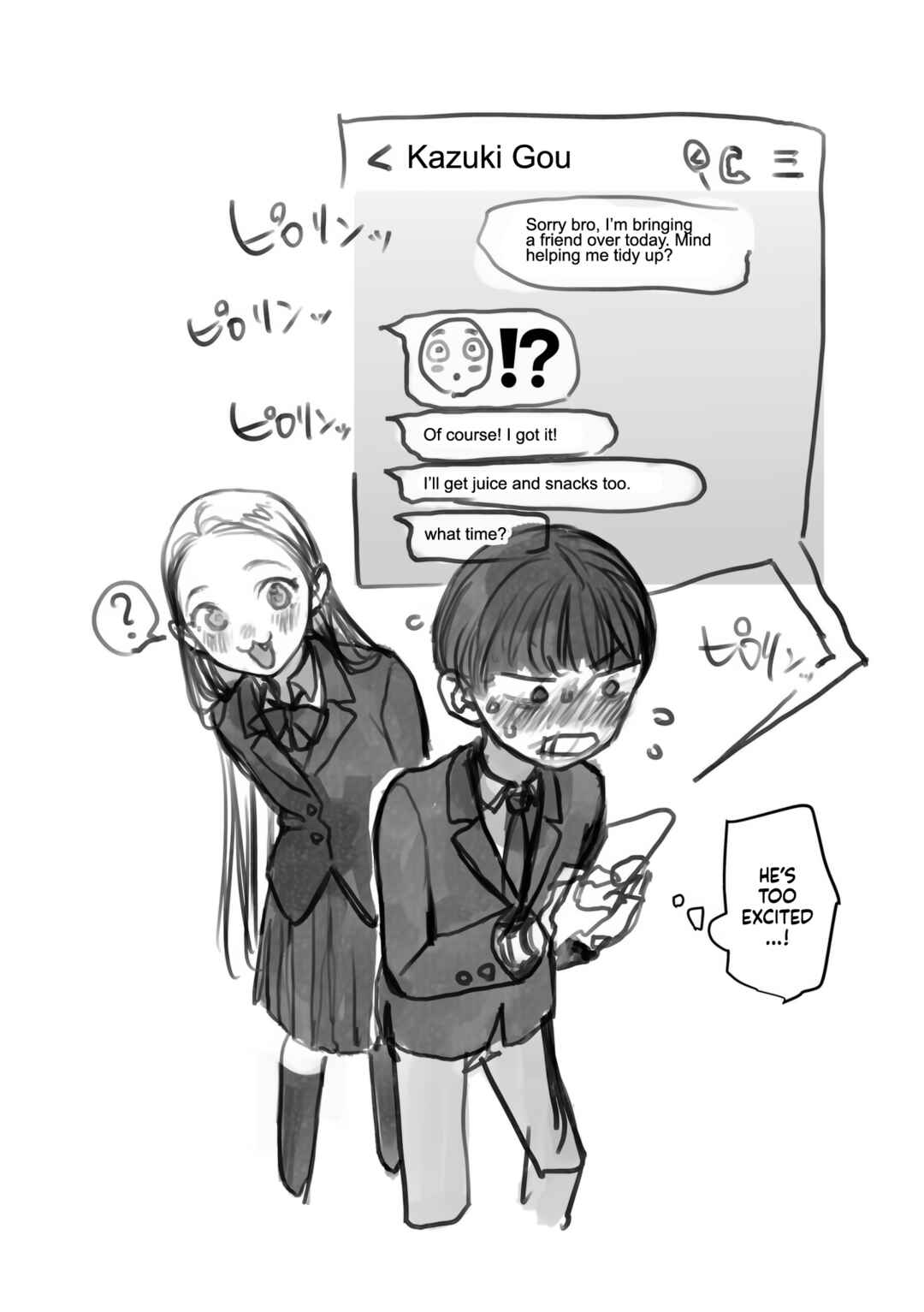 Page 10 Chapter 22.25 Sasha-chan to Classmate Otaku-kun