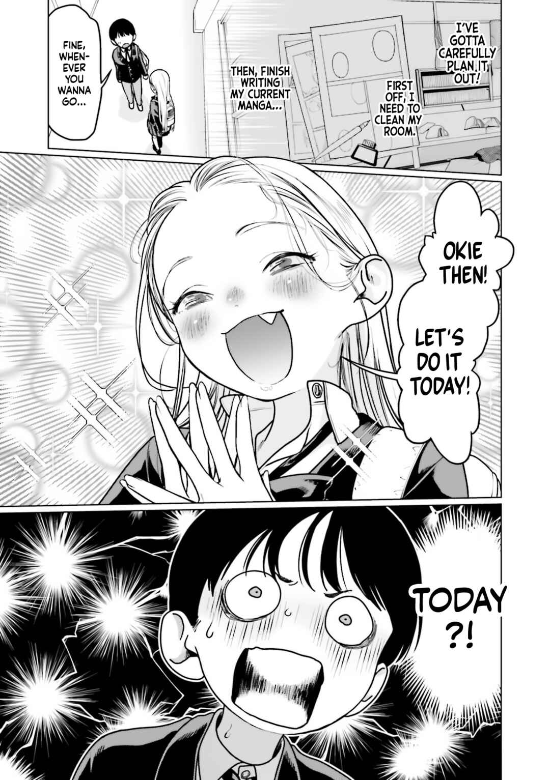 Page 9 Chapter 22.25 Sasha-chan to Classmate Otaku-kun