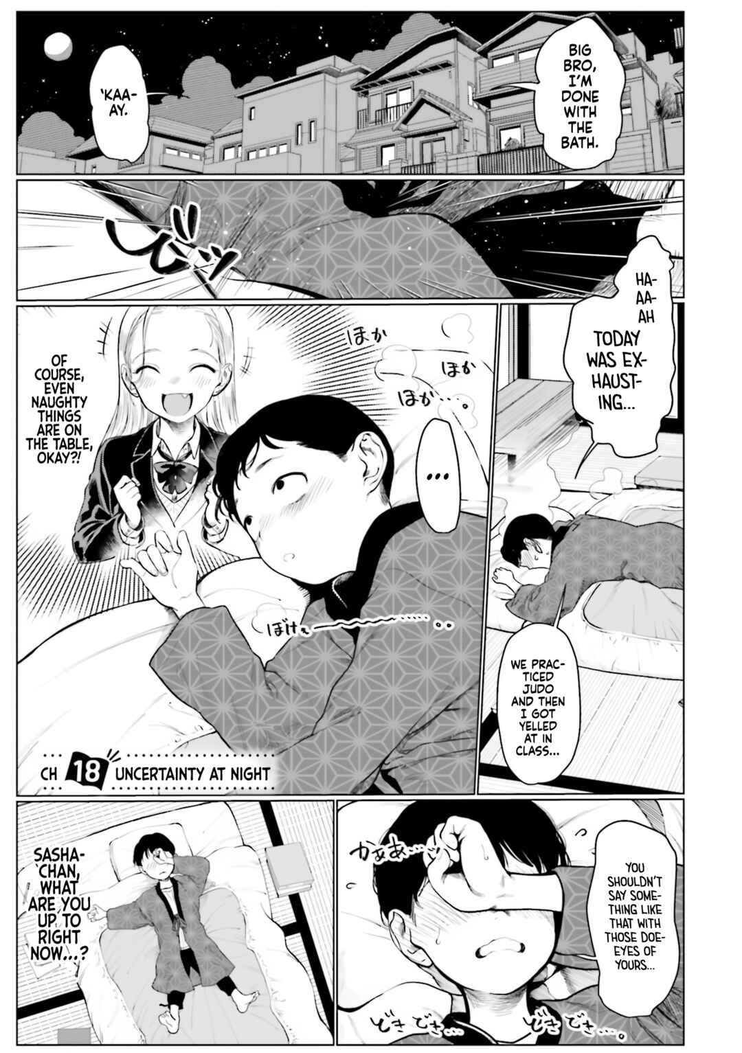 Page 1 Chapter 18 Sasha-chan to Classmate Otaku-kun