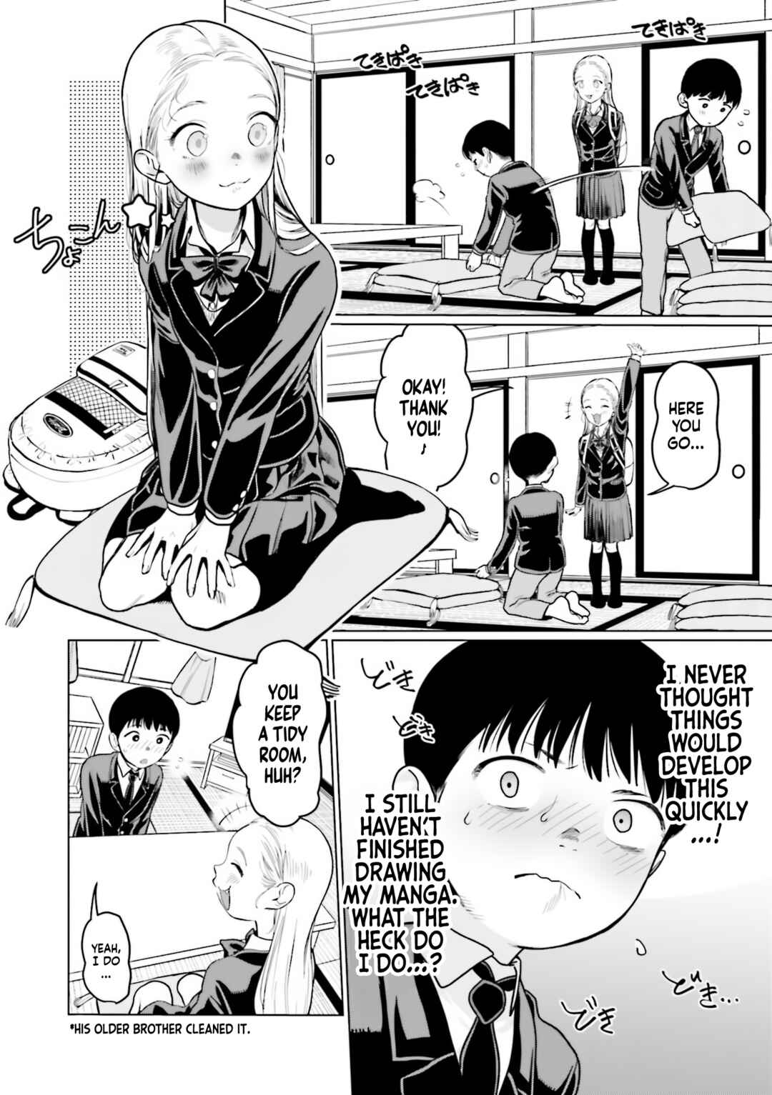 Page 4 Chapter 22.50 Sasha-chan to Classmate Otaku-kun