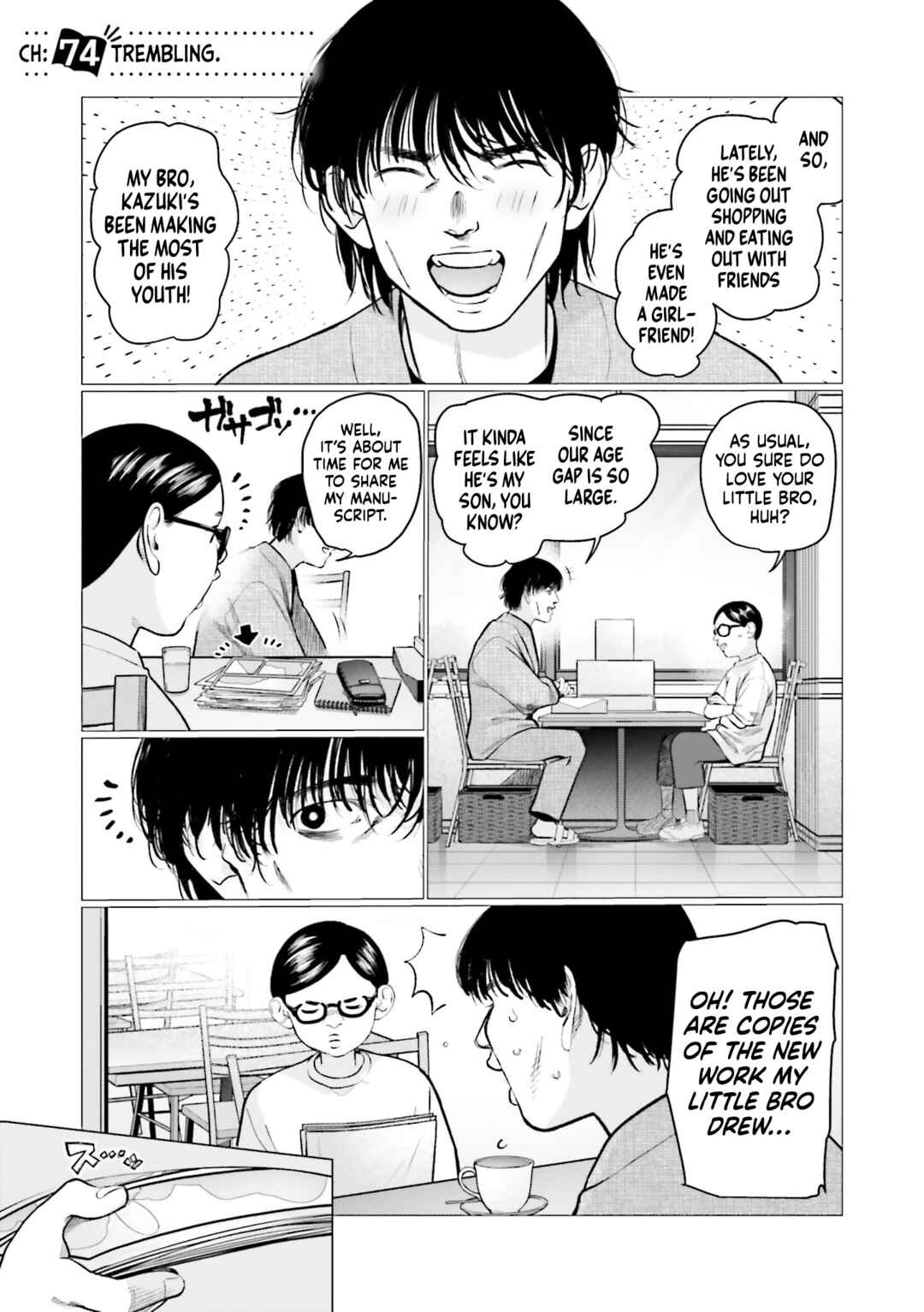 Page 1 Chapter 74 Sasha-chan to Classmate Otaku-kun