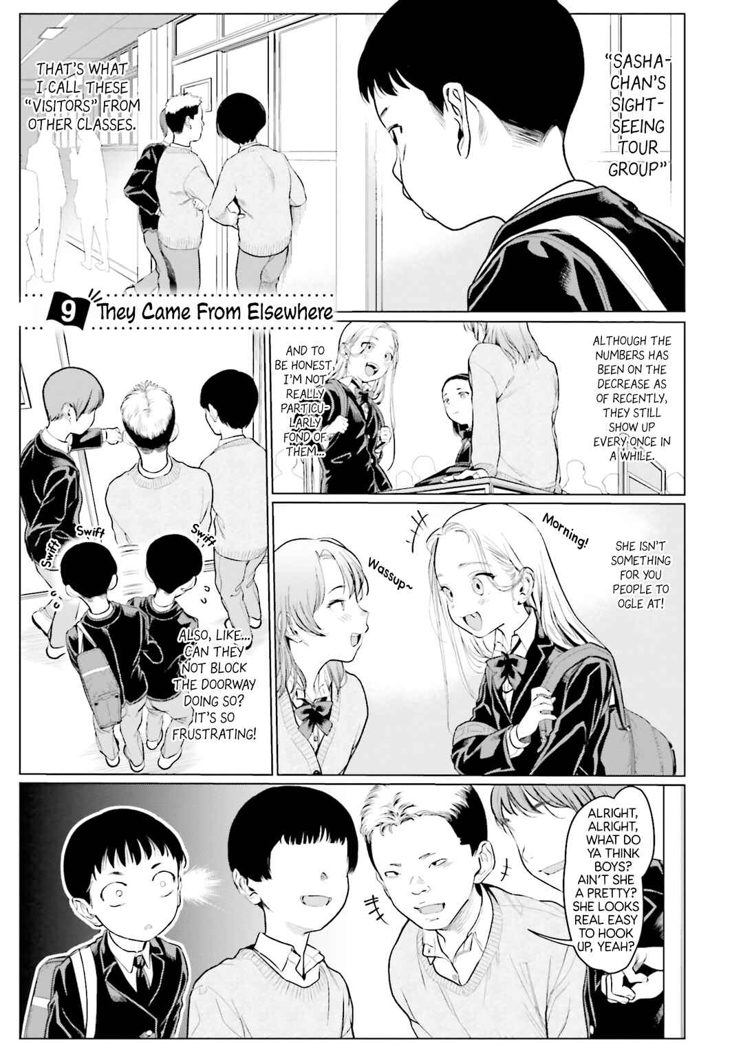 Page 1 Chapter 9 Sasha-chan to Classmate Otaku-kun