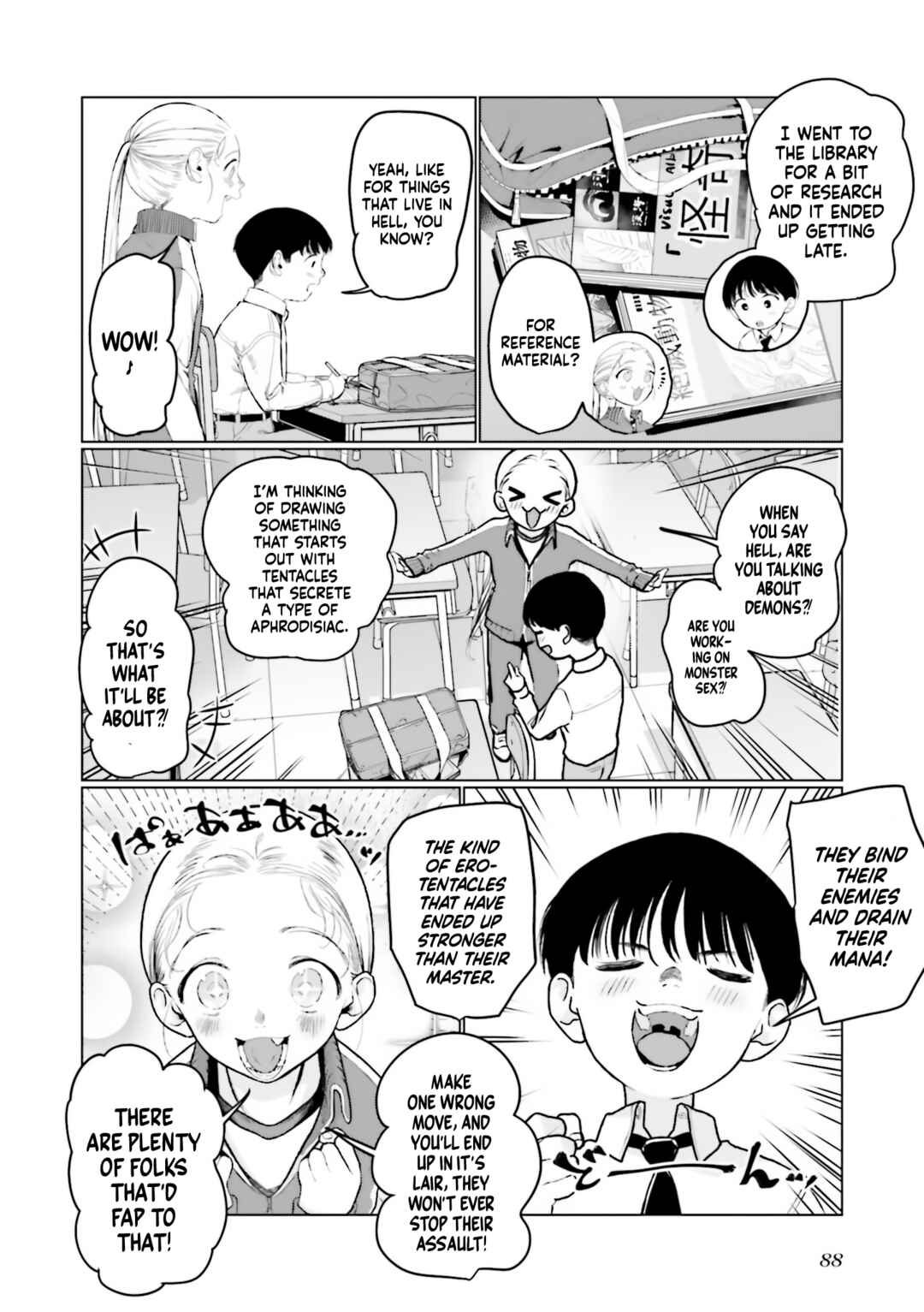 Page 6 Chapter 35 Sasha-chan to Classmate Otaku-kun