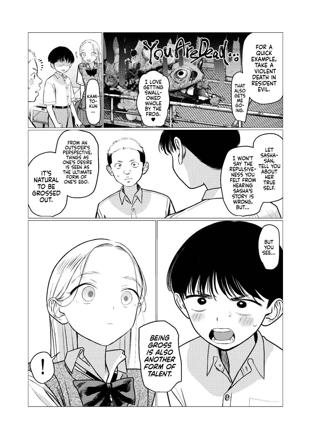 Page 8 Chapter 89 Sasha-chan to Classmate Otaku-kun