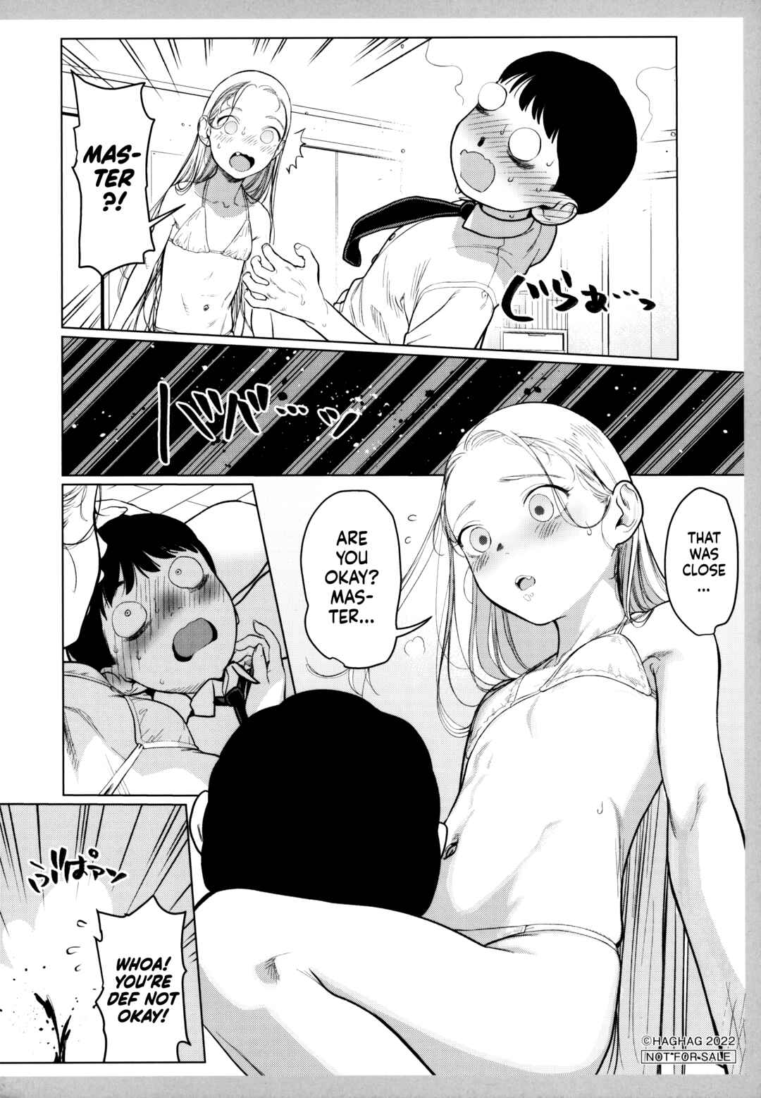 Page 8 Chapter 21.9 Sasha-chan to Classmate Otaku-kun