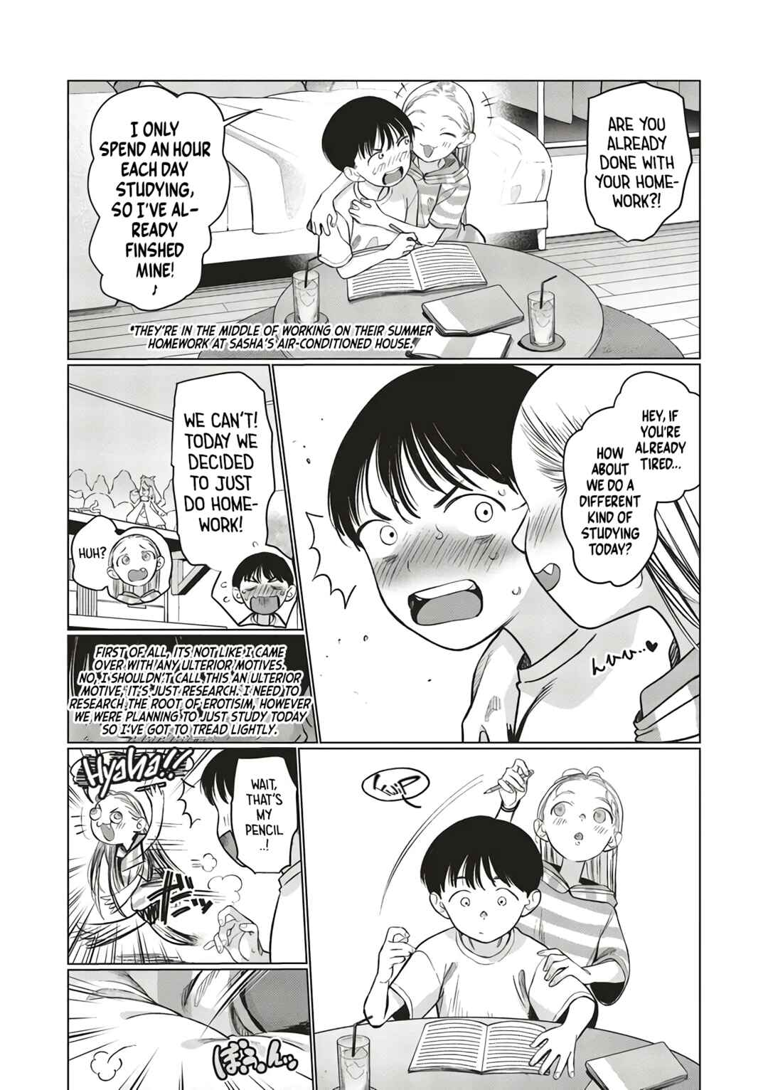 Page 2 Chapter 59 Sasha-chan to Classmate Otaku-kun