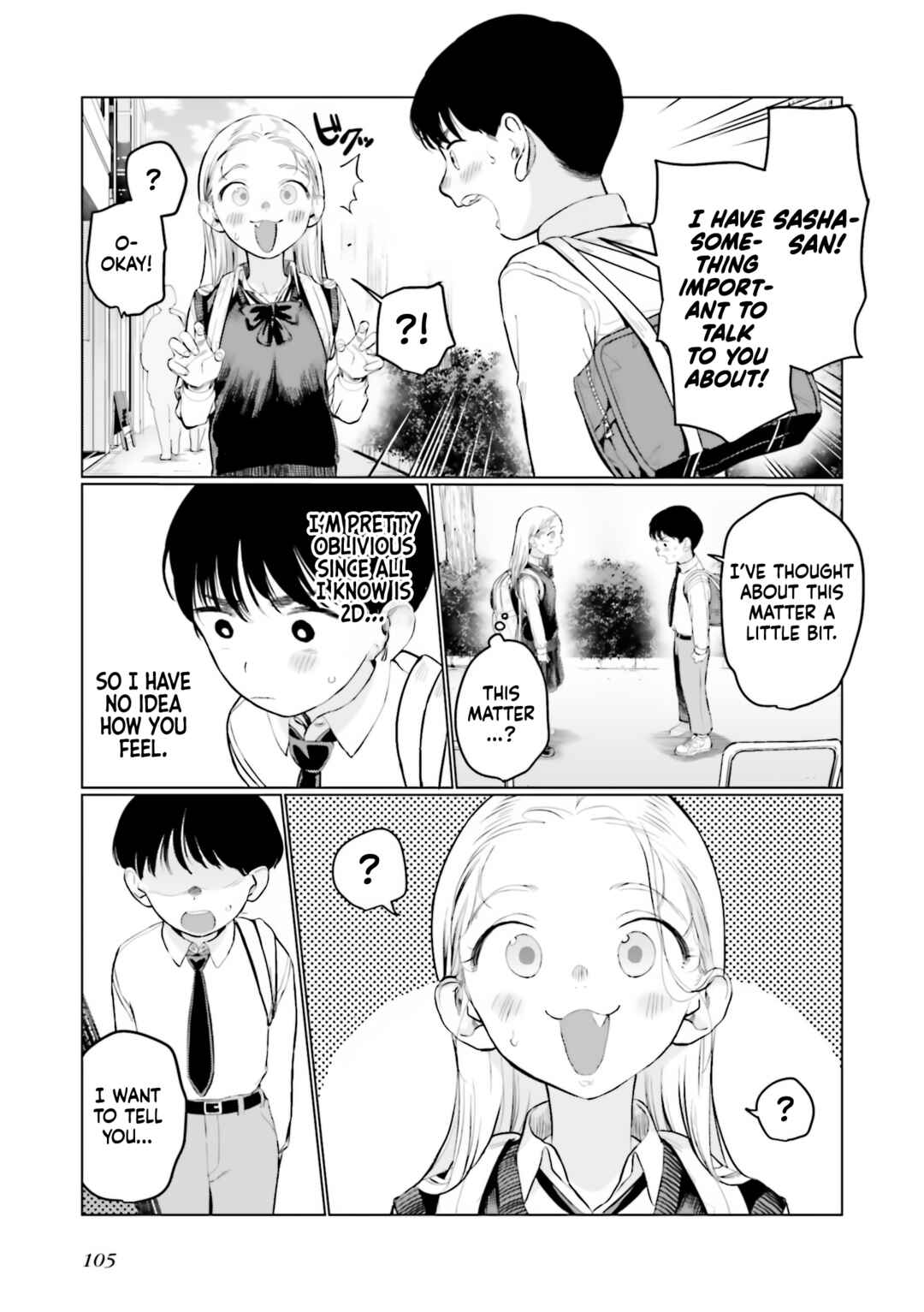 Page 11 Chapter 36 Sasha-chan to Classmate Otaku-kun