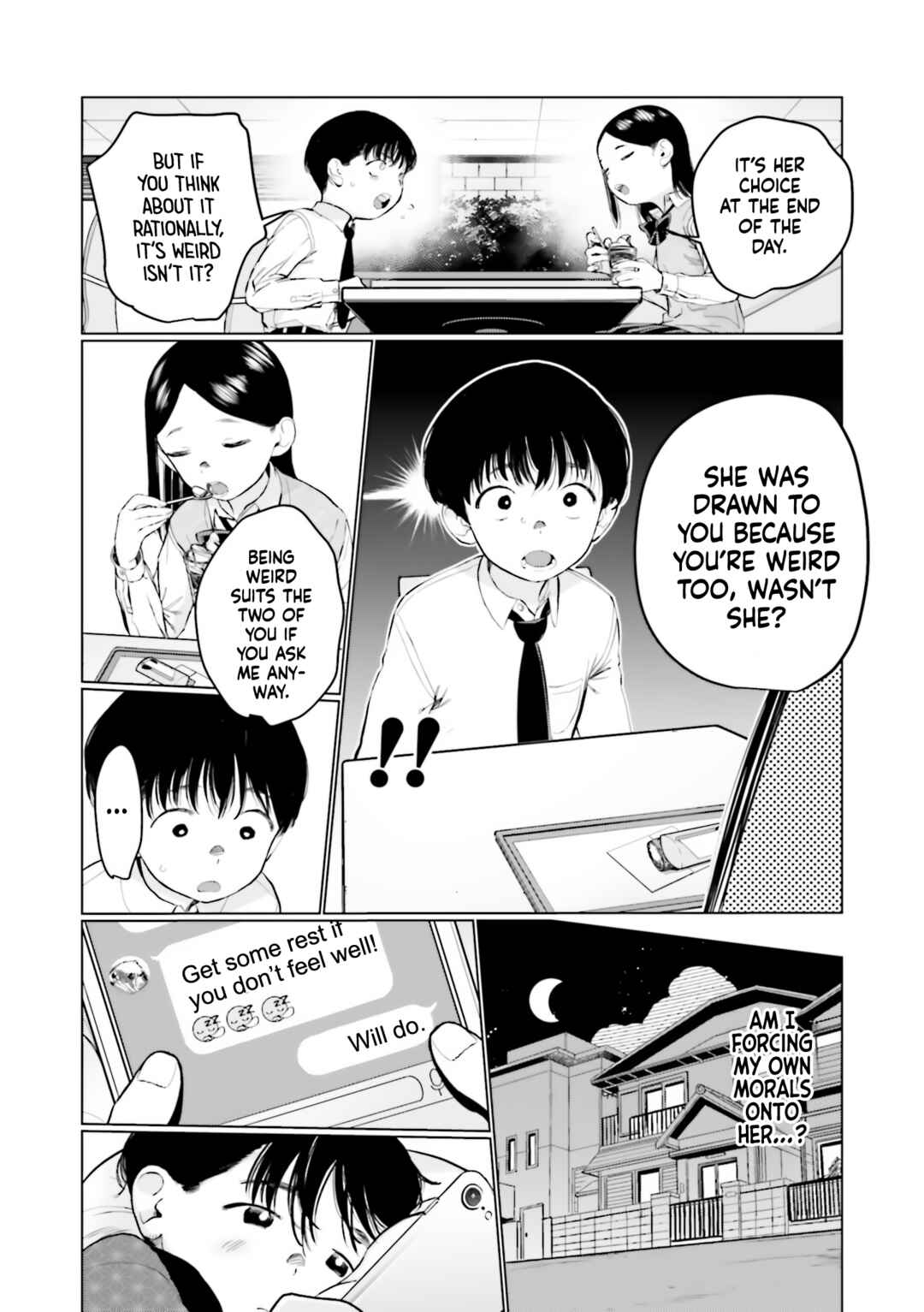 Page 8 Chapter 36 Sasha-chan to Classmate Otaku-kun