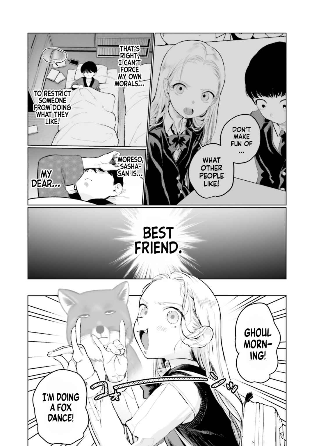 Page 9 Chapter 36 Sasha-chan to Classmate Otaku-kun