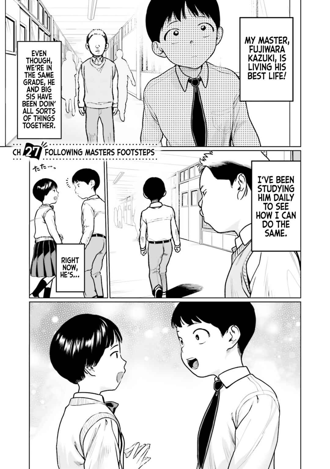 Page 1 Chapter 27 Sasha-chan to Classmate Otaku-kun