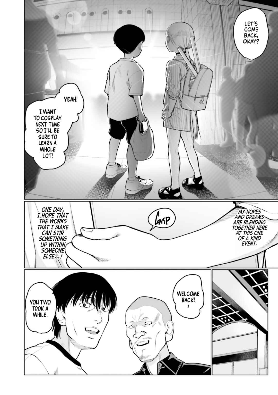 Page 8 Chapter 54 Sasha-chan to Classmate Otaku-kun