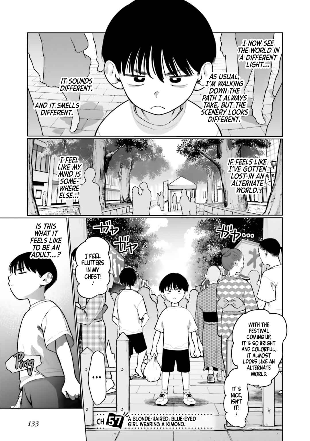 Page 1 Chapter 57 Sasha-chan to Classmate Otaku-kun