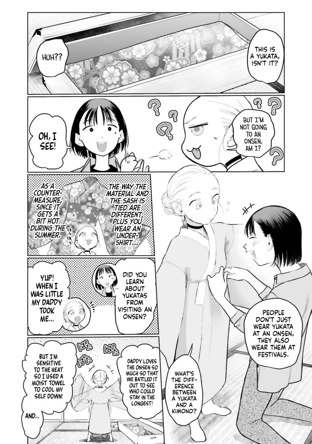 Page 4 Chapter 57 Sasha-chan to Classmate Otaku-kun