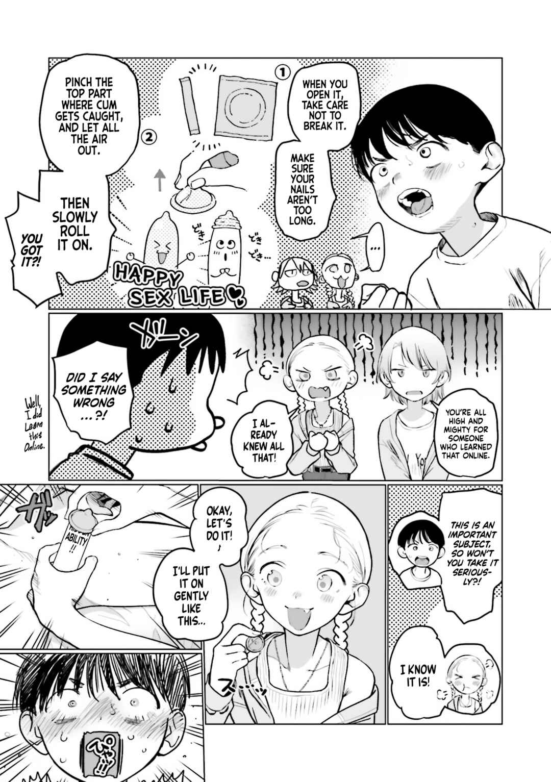 Page 3 Chapter 42 Sasha-chan to Classmate Otaku-kun