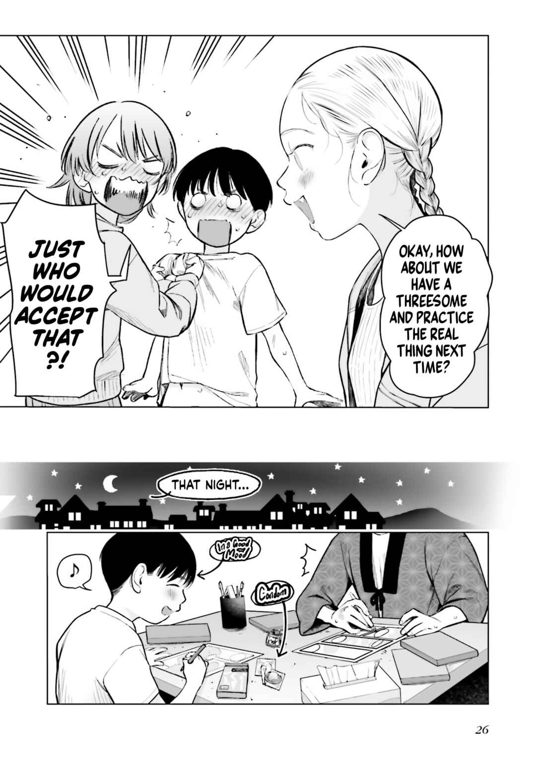 Page 8 Chapter 42 Sasha-chan to Classmate Otaku-kun