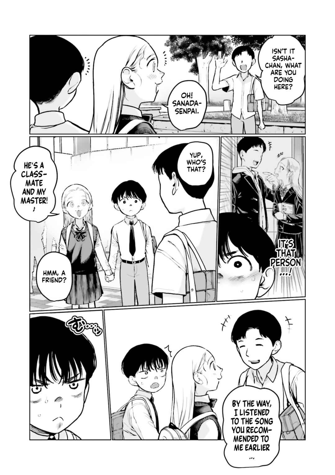 Page 2 Chapter 37.5 Sasha-chan to Classmate Otaku-kun