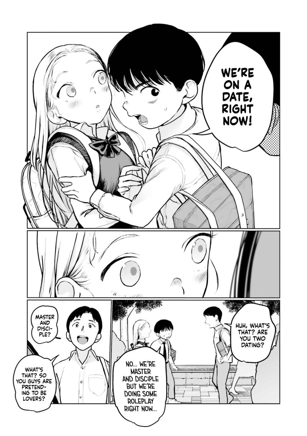 Page 3 Chapter 37.5 Sasha-chan to Classmate Otaku-kun