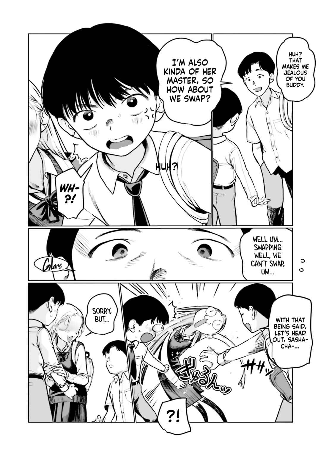 Page 4 Chapter 37.5 Sasha-chan to Classmate Otaku-kun