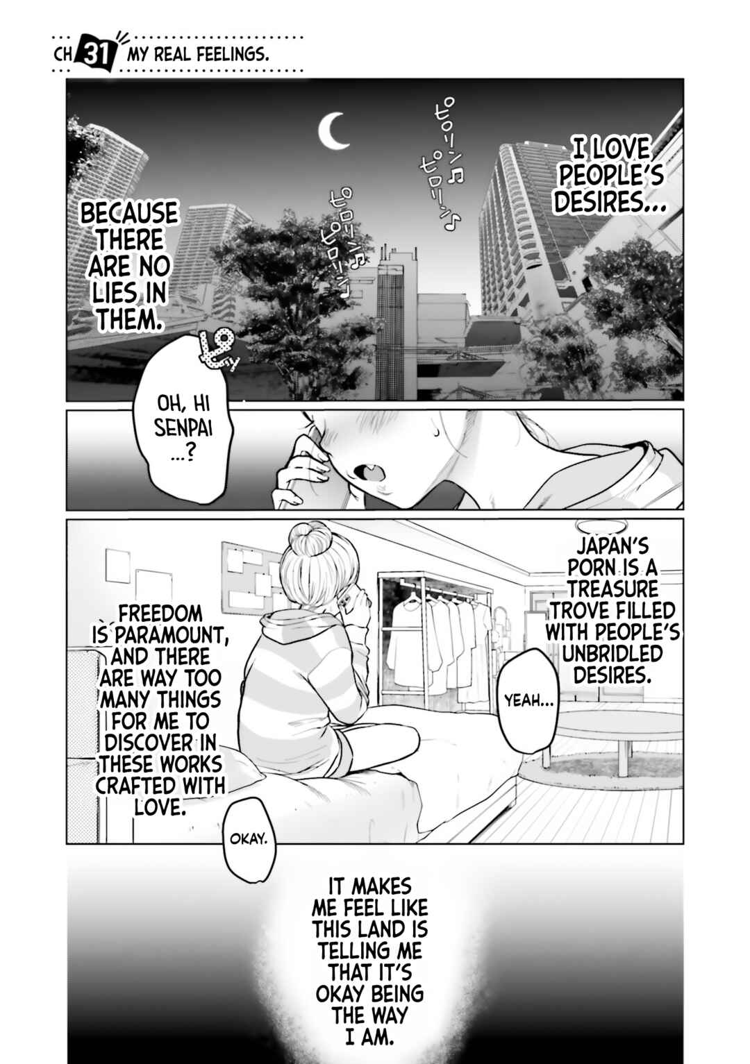 Page 1 Chapter 31 Sasha-chan to Classmate Otaku-kun