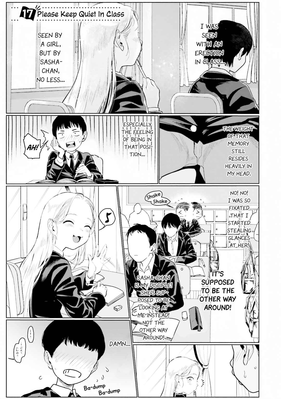 Page 1 Chapter 17 Sasha-chan to Classmate Otaku-kun