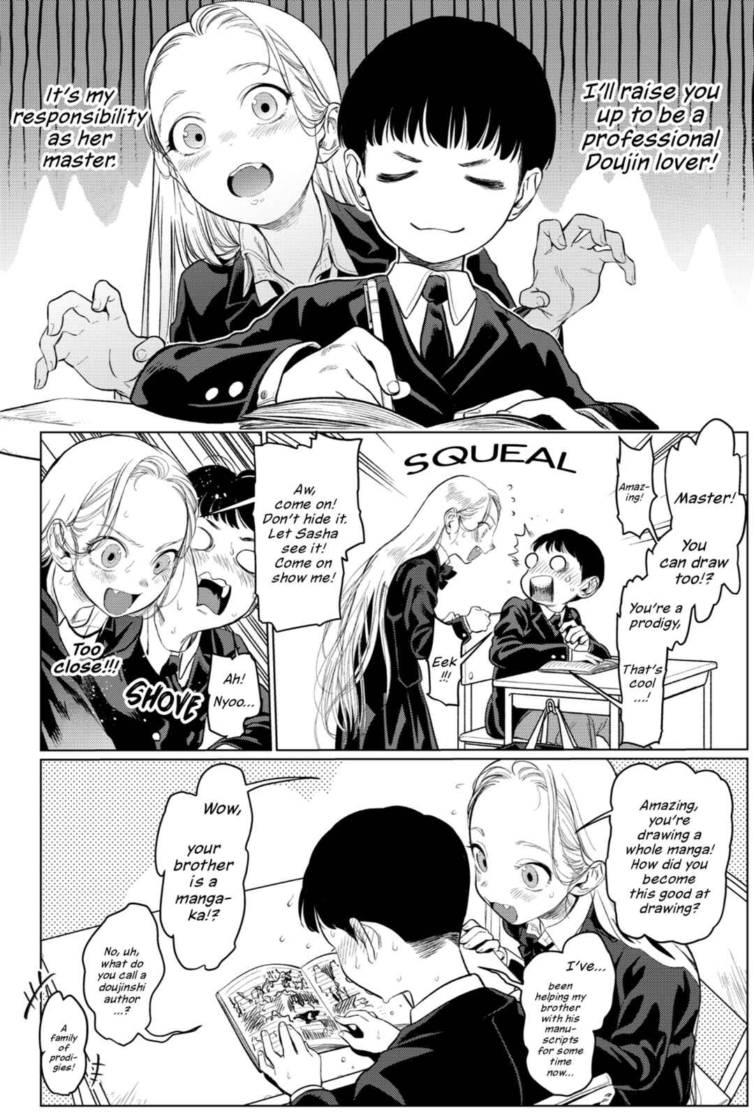 Page 2 Chapter 3 Sasha-chan to Classmate Otaku-kun