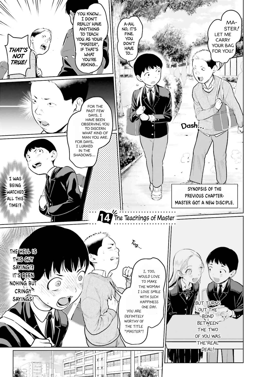 Page 1 Chapter 14 Sasha-chan to Classmate Otaku-kun