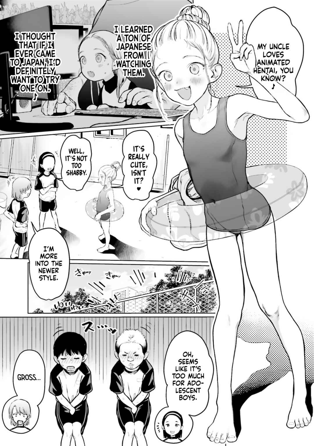 Page 3 Chapter 28 Sasha-chan to Classmate Otaku-kun